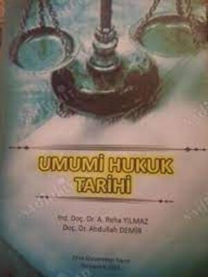 cover image of Genel Hukuk Tarihi